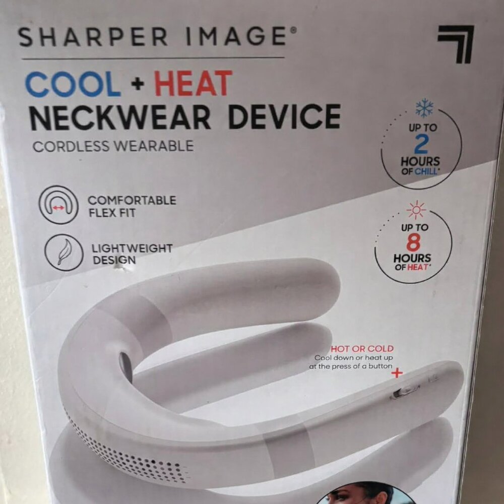 Sharper Image Cool and Heat Neckwear Device
